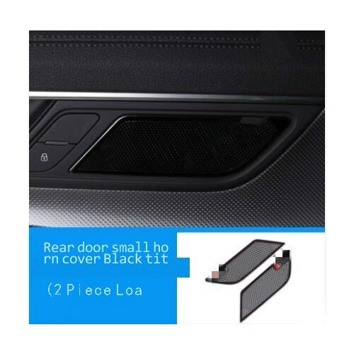 Fit for Audi 19 new A6L / A7 door horn cover decoration body anti kick for C8 interior modification audio patch