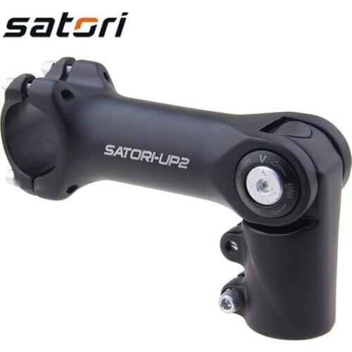 Satori Up2 Adjustable Height Bike Stem Riser 31,8mm Mountain Bike Stem Aluminium Alloy Bike Parts Cycling Mtb Superstructure