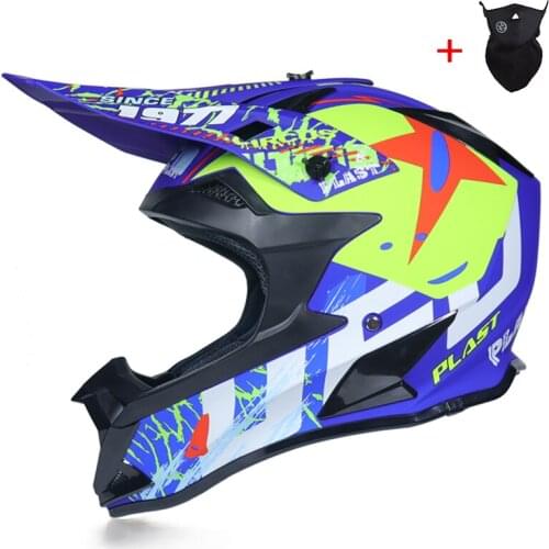 DOT approved off-road helmet safety full face classic bike mountain bike DH racing helmet motocross capacetes helmet