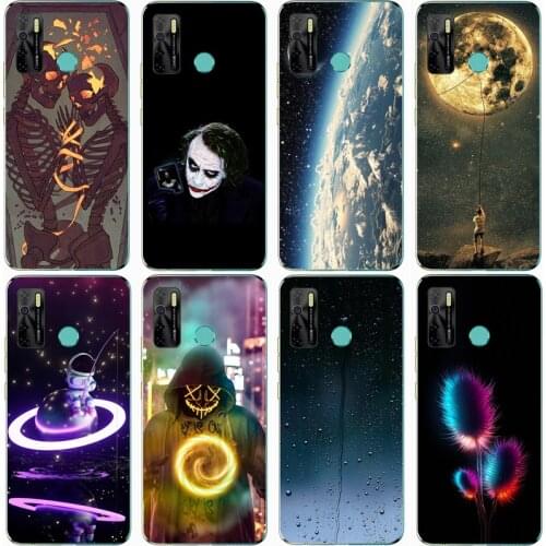 New TPU Silicon Coque Case for Tecno Camon 15 Anti Skid Full Protective Cover for Tecno Camon 15 Air
