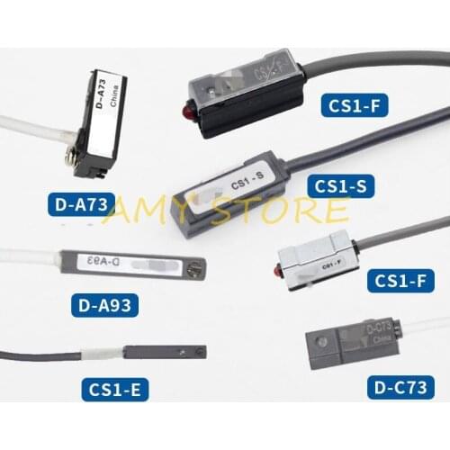 Air Cylinder Pneumatic Proximity Switch D-A93 D-Z73 D-A73 D-A54 D-C73 CS1-J CS1-U CS1-F CS1-SC1-G Sensor Magnetic Reed Switches