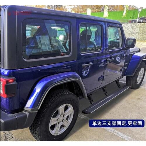 High Quality Electric Motor Pedal Running Board Side Step Bar Nerf For Jeep Wrangler JK JL 2DOOR/4DOOR 2007-2022