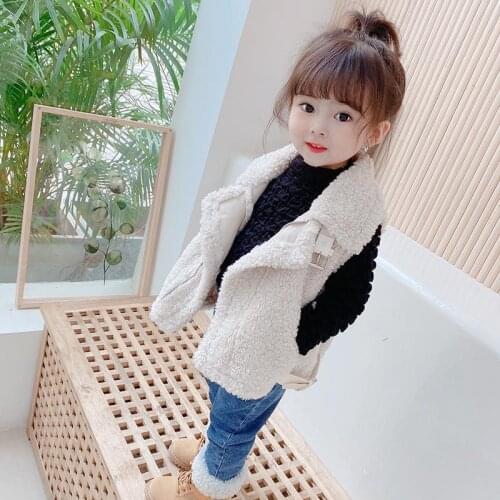 Baby Girls Boys Winter Coat Cashmere Warm Vest Coats Jackets Kid Children Outfis Clothes Overwear