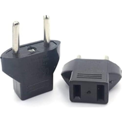 10 Pcs Universal US To EU Plug Converter 250V AC Power Adapter Charger Travel Adapter EU Plug Adapter EU Outlet