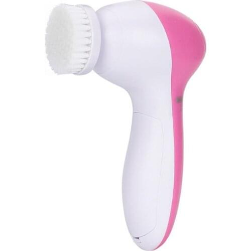 5 In 1 Electric Face Wash Brush Beauty Instrument Wash Artifact Head Pore Cleaner Wash Machine Household Cleansing Instrument