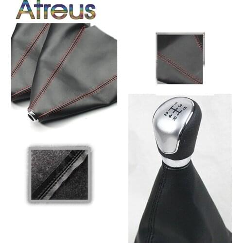 Atreus 1pc Gear shift knob dust-proof cover For BMW E36 E46 E90 E39 E30 F30 F10 F20 X5 E53 E70 E87 E34 E92 G30 Audi A5 C6 C5 Q3