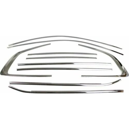 Chrome Weatherstripe Window Molding Trim Seal Belt Cover Parts Fit For BMW X3 G01 2018 2019 Accessoriese