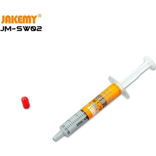 JAKEMY JM-SW02 High performance Syringe type thermal conductive silicone grease CPU thermal conductive thermal paste