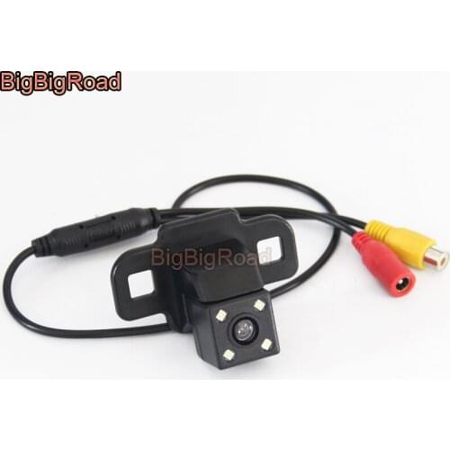 BigBigRoad Car Rear View Reverse Parking Camera For Toyota RAV4 XA50 2019 2020 Night Vision Waterproof