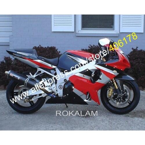 Fairing Kit For Suzuki 00 01 02 GSXR1000 2000 2001 2002 Red White Sport Bike ABS Fairing Kits (Injection Molding)