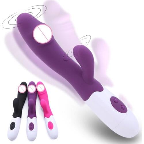 Powerful G Spot Vibrator for Women Dildo Sex Toy Rabbit Vibrator Vaginal Clitoral Massager Female Masturbator Sex Toys for Women