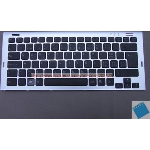 Brand New Black Laptop Keyboard 81-31405002-35 148090132 For SONY VAIO VGN-SR VGN SR series (Switzerland)