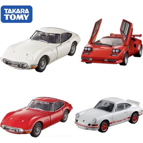 Takara Tomy Tomica Alloy Model Porsche 911 Carrera Mini Toy Car Decorative Ornaments Birthday Present