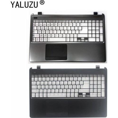 YALUZU New for Acer Aspire E1-572 E1-570 E1-530 E1-510 E1-570G E1-572G Palmrest cover upper case keyboard bezel without touchpad