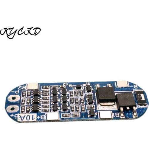 BMS 3S 11.1V 12V 12.6V 5A 10A 18650 Lithium Battery Protection Board with Overcharge Overdischarge Protection Battery Balancer