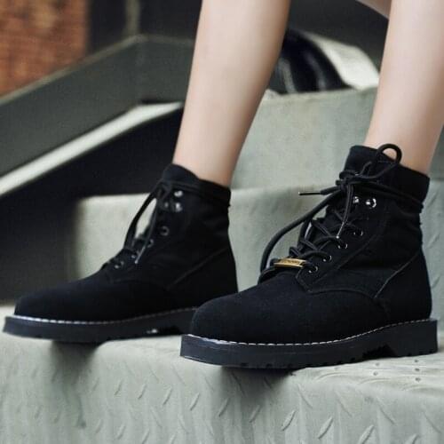 Winter Sneakers Husband Boy Child Trekking Shoes Tourism Military Tactical Booties Motorcyclist Boot Thick Sole Tennis Size 48