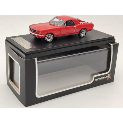 1/43 Premium X For F~D MUSTANG MUSTERO 1966 RED PR0467R Resin Models Limited Edition Auto Car Gift Collection