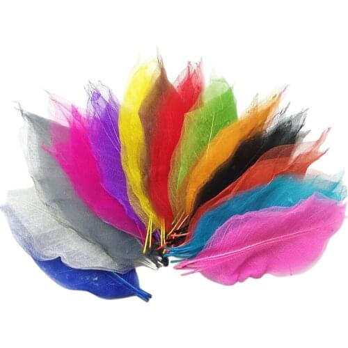 100 Pieces Colorful Magnolia Dried Skeleton Leaf Leaves Scrapbooking Embellishment for Jewelry Making DIY Necklace Earrings