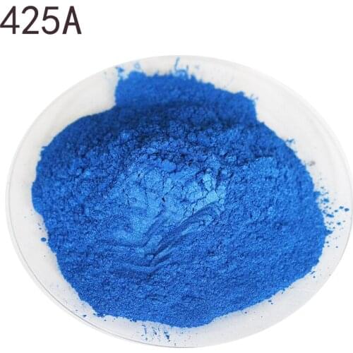 500g 425A Blue Mineral Mica Powder DIY For Soap Dye Soap Colorant Shimmer Metallic makeup for Eyeshadow Powder Skin Care