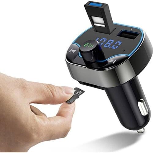 Car MP3 bluetooth player car bluetooth car charge FM transmitter Wireless Handsfree Audio Receiver Dual USB Fast Charger