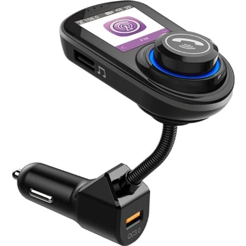 Wireless Bluetooth FM Transmitter Car MP3 Player Bluetooth Handsfree Calling Car Kit Music -Audio Receiver Adapter Car Charger