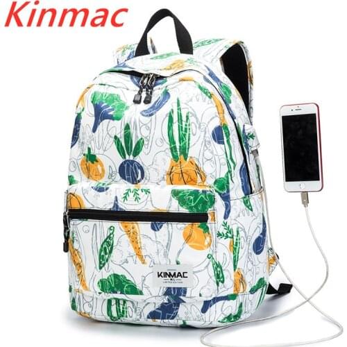 Kinmac Brand Backpack Laptop Bag15",15.6 Inch,Vegetables Shoulder Compute Bag For Macbook 15.4, Business , School,DropShip V147