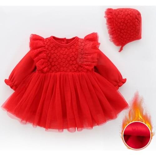 LILIGIRL Winter Dresses For Babies
