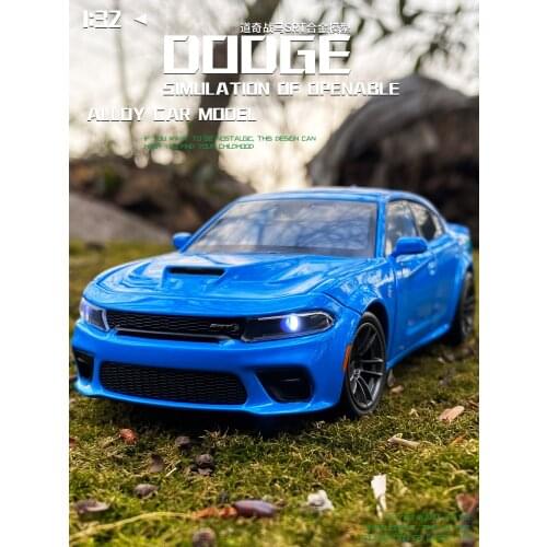 1:32 Dodge Charger SRT Hellcat Simulation Car Model Alloy Toy Vehicle Classic Metal Car Kids Birthday Gifts Toy Car Collection