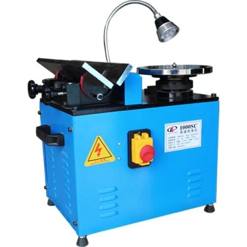 Desktop Metal High-speed Chamfering Machine Multifunction 380V Arc Straight Edge Curve Deburring 1100W Compound Chamfer Tools