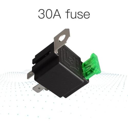 12V 30A Normally Open Contacts 30 Amp Car Bike Van Car Automotive Auto Fused On/Off 4 Pin Relay