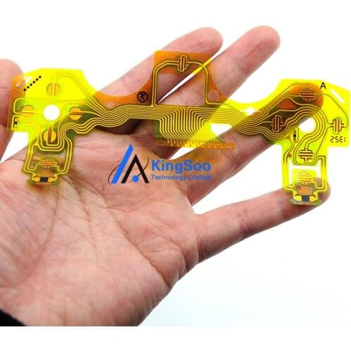 Original new Ribbon Circuit Board for DualShock 4 PS4 Controller PCB Conductive Film Keypad Flex Cable
