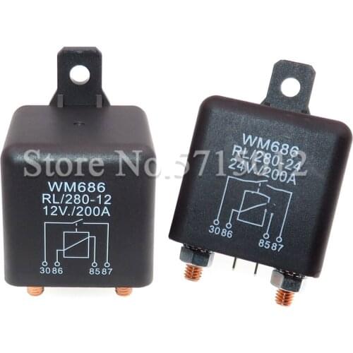Heavy Current DC 120A continuous Automotive relay 12V-48V Switch Car Truck Motor Relay