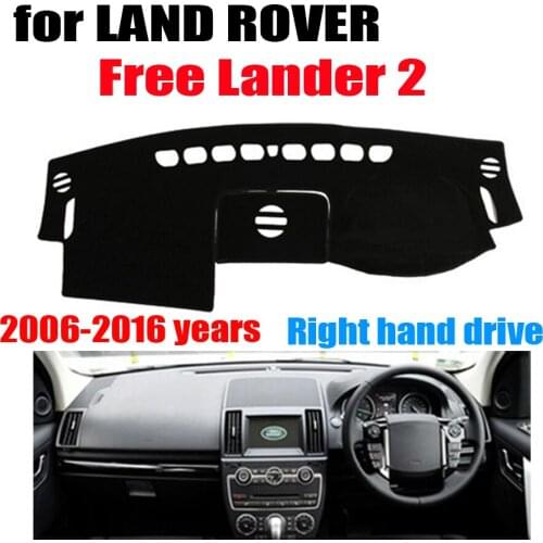 Car dashboard covers mat for LAND ROVER Free Lander 2 2006-2016 Right hand drive dashmat pad dash cover auto accessories