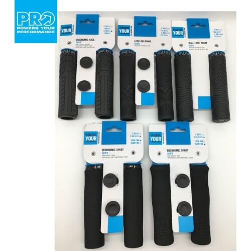 PRO Bicycle Grips ERGONMIC RACE DUAL LOCK SPORT LOCK ON SPORT ERGONMIC SPORT Mountain Bike GRIPS