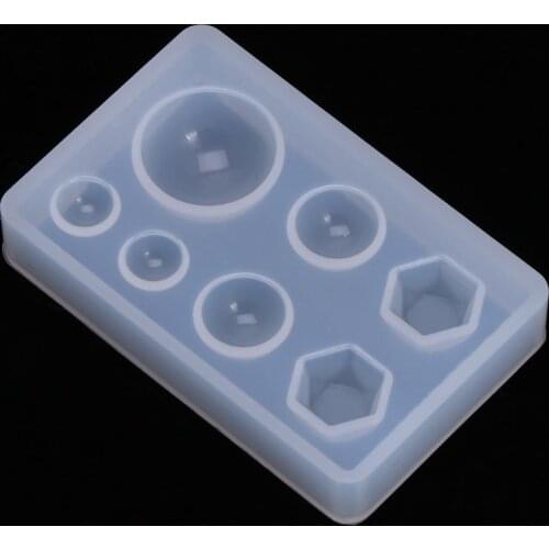 Silicone Mold DIY Crafts Claw Moon Geometry Mirror For Jewelry Making Decorative