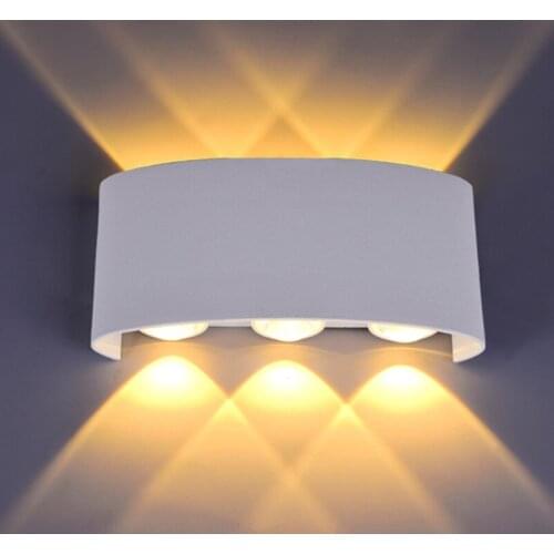 LED Wall Lamp Modern Light Fixture Indoor Wall Sconce Minimalist Stair Bedroom Bedside Living Room Home Hallway Lighting