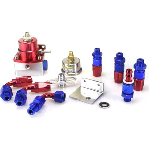 Universal fpr AN6 Fitting EFI fuel pressure regulator For 7MGTE MKIII with hose line.Fittings.Gauge fpr-005