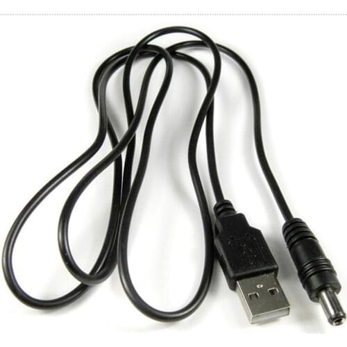 USB to DC5.5 DC Charging Electronic Data Line Electronic accessories USB to DC 5.5 * 2.1mm Copper Core Power Cord Cable