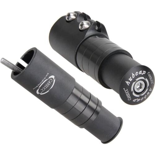 Bicycle Handlebar Extender Fork Stem Increased Control Tube Extend Handlebar Aluminum Alloy MTB Mountain Bikes Cycling Part