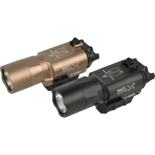 X300 Handgun High Output Tactical Ultra Pistol Gun Light 500 Lumens Weapon Light Lanterna Flashlight LED Gun Torch for 20mm