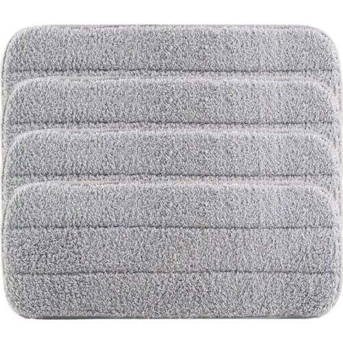 4PCS Carbon Fiber Mop Cloth Pad for Xiaomi Mijia Deerma Water Spray Mop TB500 Parts Replacement Cleaning Cloth
