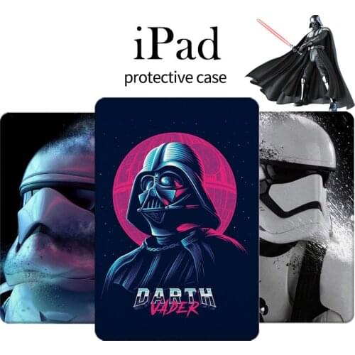 Star Wars Darth Vader Cover for IPad 10.2 2019 for IPad Mini 1 2 3 Case for 9.7 2017 2018 IPad Air 1 2 9.7 Tablet Soft Funda