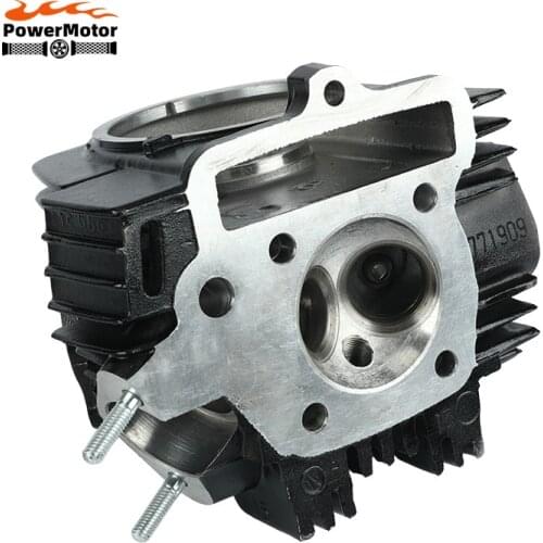Motorcycle Cylinder Head For 52.4mm Bore lifan 125 LF 125cc Horizontal Kick Starter Engines Dirt Pit Bikes Atv Quad Parts
