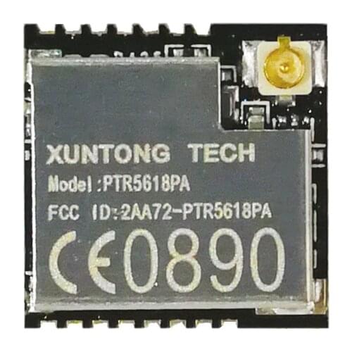 2 pieces/lot NRF52832 Bluetooth 4.0 module small volume low power NORDIC 52832 PA module IPX anntena PTR5618PA XUNTONG