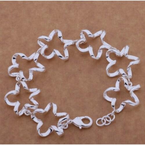 Wholesale High quality silver plated Fashion jewelry Bangles WB-092