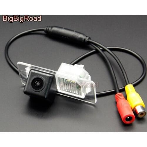 BigBigRoad Car Rear View Parking CCD Camera For BMW 2 Series F22 F45 F30 F31 F34 2014 2015 2016 / 3 GT F30 F31 F34 Night Vision