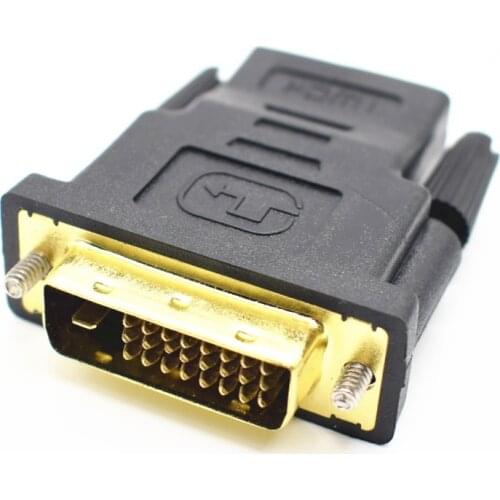 HDMI to DVI 24+1 Adapter Female to Male 1080P HDTV Converter Connector for PC PS3 Projector TV Box