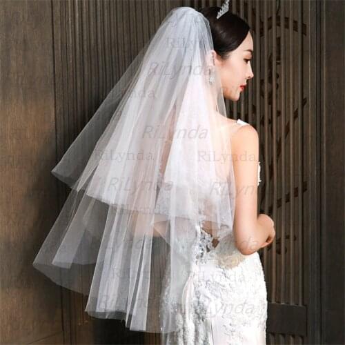 RiLynda Wedding Short Veils