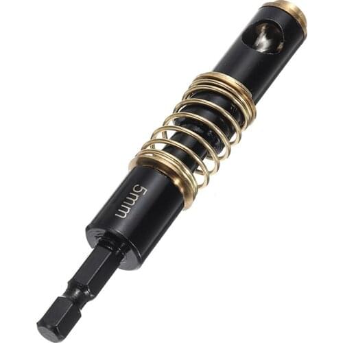 Self Centering Lock Hinge Drill Bit 1/4inch Hex Shank 5mm Screw Hole Saw Woodworking Reaming Cabinet Tools