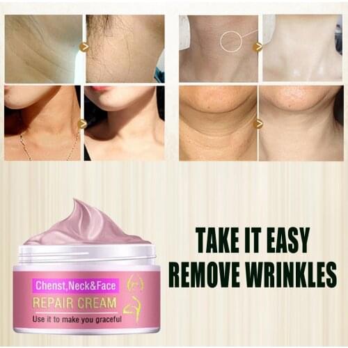 Neck Face Cream Anti-Wrinkle Whitening Facial Cream Hyaluronic Acid Moisturizing Anti-aging Nourishing Serum Skin Care